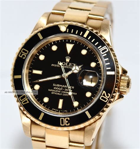 rolex uhren gold